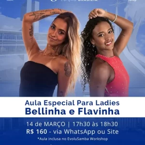 Aula Especial para Ladies – Bellinha e Flavinha
