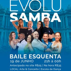 Baile Esquenta EvoluSamba POA